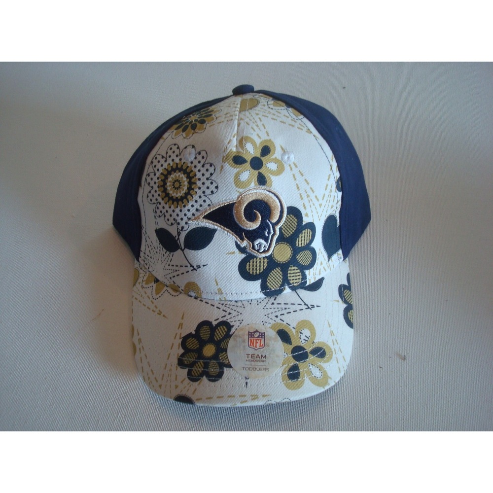 -- KIDS 2-7YRS--- LOS ANGELES RAMS STRAPBACK DEADSTOCK HAT CAP VINTAGE R1